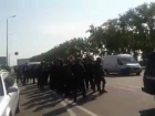 Полиция препятствует колонне ветеранов АТО, что едут в Краковец