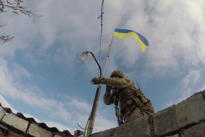 Защитники зачистили населенный пункт на Донбассе от обнаглевших боевиков - фото