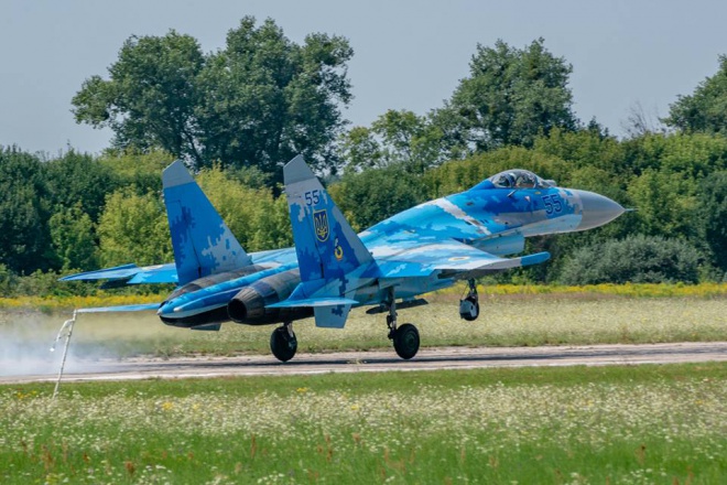 Детали катастрофы Су-27 на Житомирщине - фото
