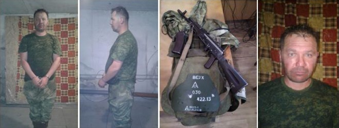 10 лет получил боевик, задержанный в Донбассе с оружием в руках - фото