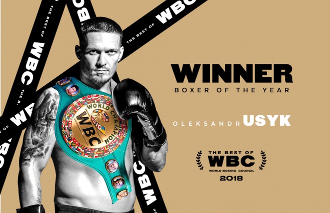 WBC признала Усика боксером года - фото