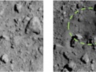 Японцы показали кратер на астероиде, созданный во время бомбардирования