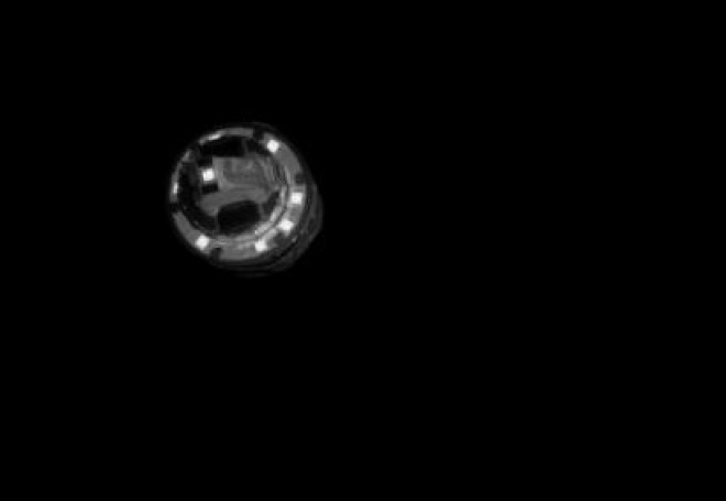 Японский зонд сбросил бомбу на астероид - фото