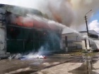 Под Киевом возник масштабный пожар на птицефабрике «Ясенсвит»
