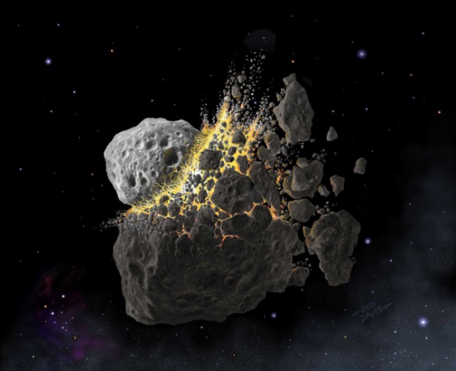 Бороться с глобальным потеплением могут помочь астероиды, считают ученые - фото