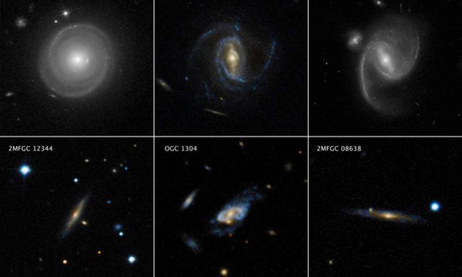Темная материя разгоняется массивные спиральные галактики до безумных скоростей - фото