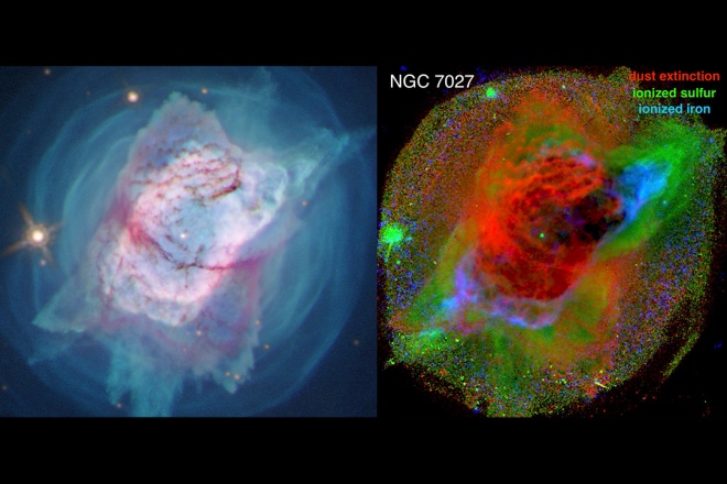 Астрономы препарируют анатомию планетарных туманностей с помощью снимков Хаббла - фото