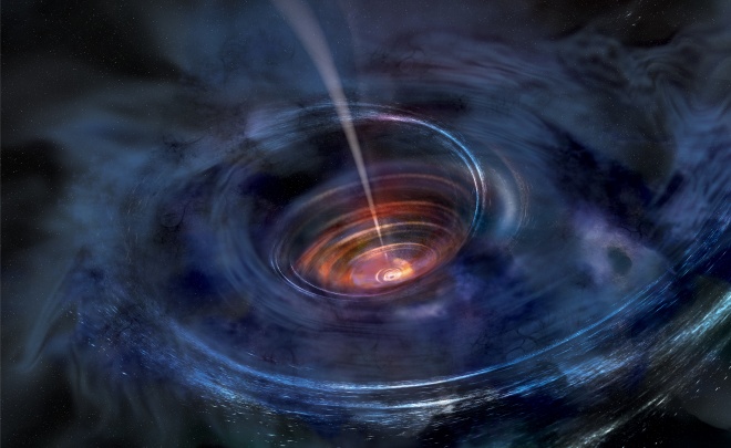 Темная материя могла быть сделана из черных дыр с самого начала существования времени - фото