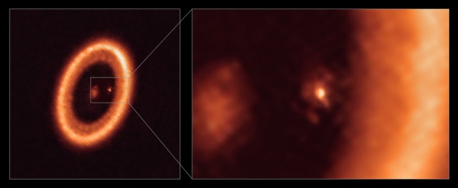 Астрономы сделали первое четкое выявление лунообразующего диска вокруг экзопланеты - фото