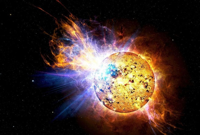 Исследование извержений Солнца - фото