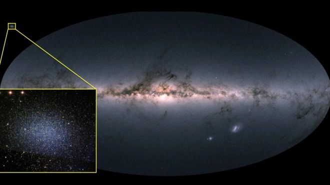 Астрономы обнаружили удивительно массивную черную дыру в галактике-спутнике Млечного Пути - фото