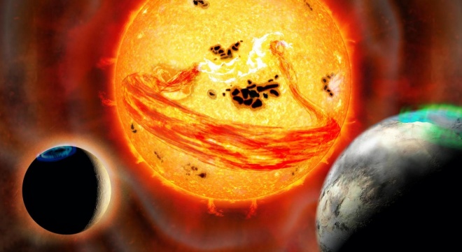Молодая, солнцеподобная звезда может содержать предупреждения для жизни на Земле - фото