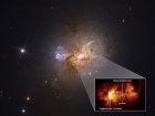 В карликовой галактике найдена черная дыра, которая разожгла звездообразование