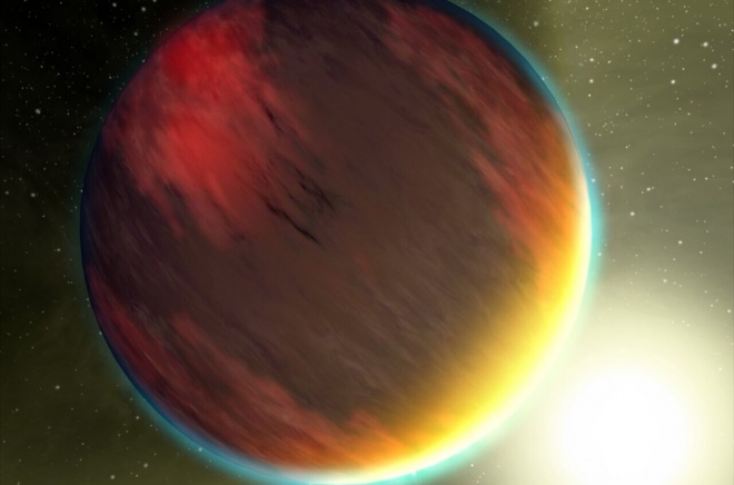 Впервые получена подробная информация о темной стороне "горячего Юпитера" - фото