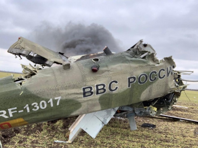 На Николаевщине защитники сбили 4 вертолета противника - фото