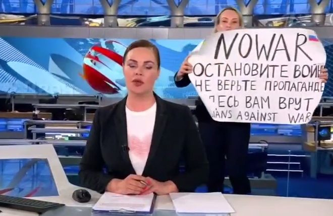 В эфир российского "Первого канала" прорвалась правда - фото