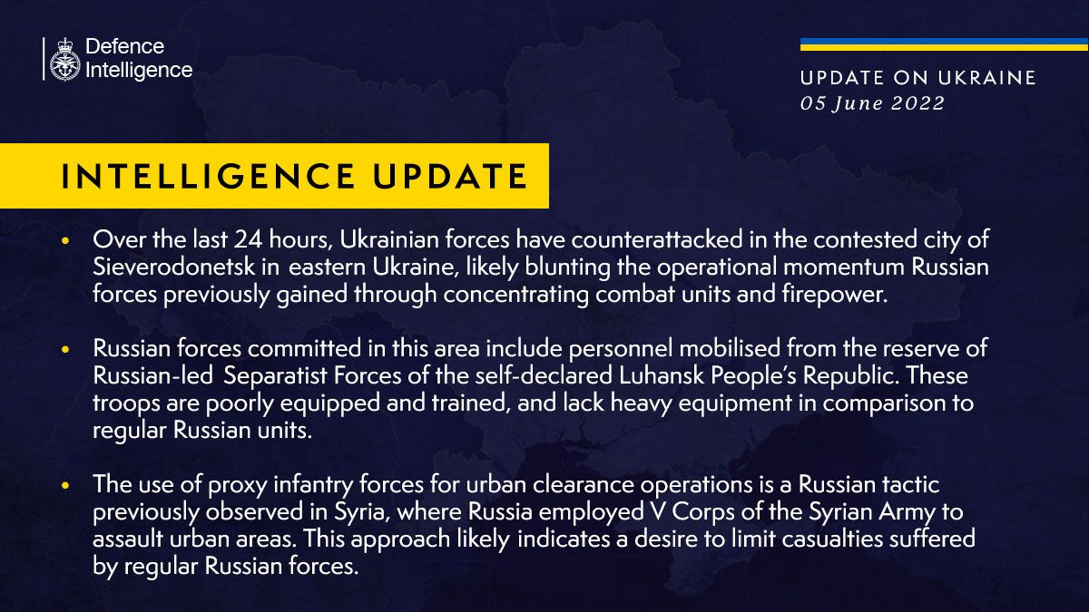 Украинская контратака в Северодонецке разрушила планы рф - фото