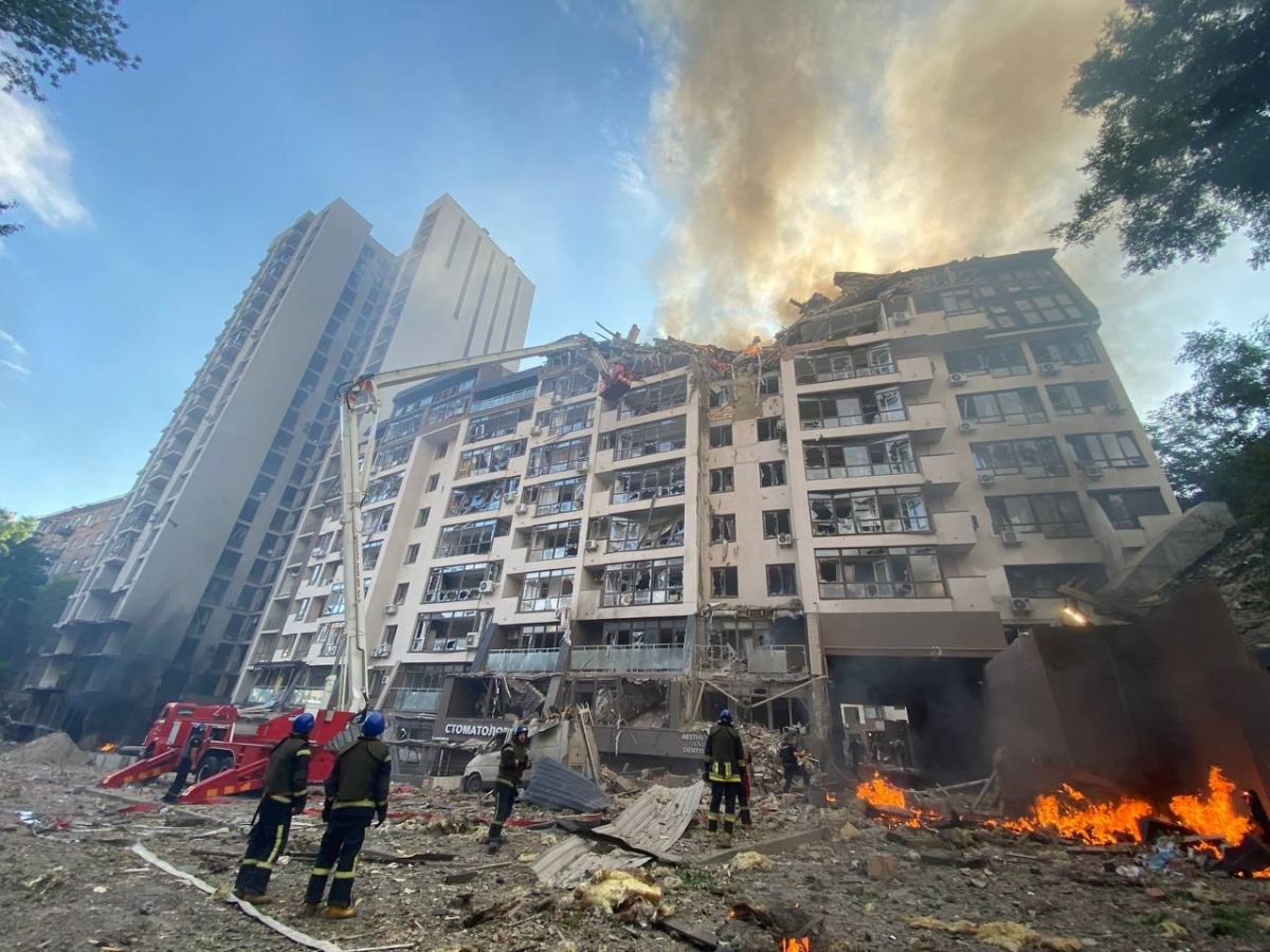 В Киеве несколько взрывов. Дополнено: фото, видео - фото