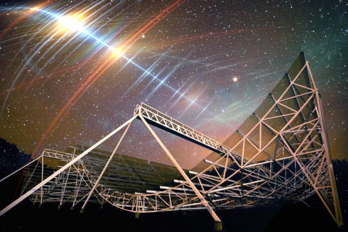 Астрономы обнаружили радио-”сердцебиение” за миллиарды световых лет от Земли - фото