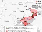 россия в ближайшее время может начать наступление вдоль линии Славянск-Сиверск-Бахмут, - ISW