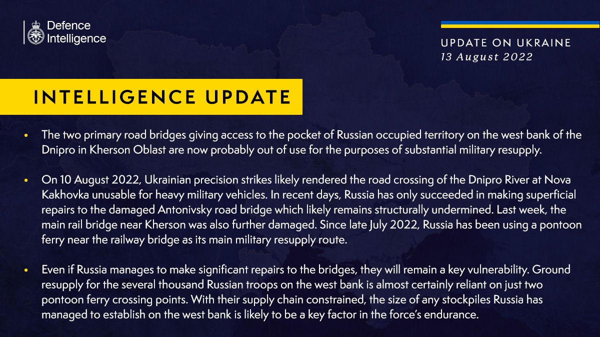 Теперь россия ограничена в поставках запасов на Херсонщине - фото