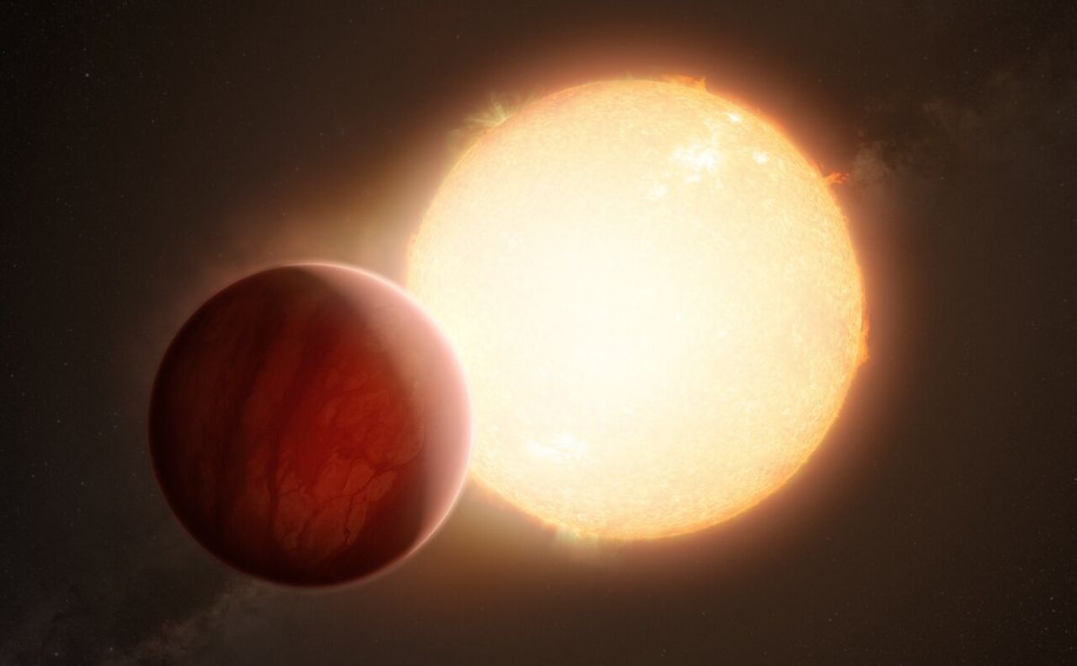 В экзопланетной атмосфере обнаружен неожиданно тяжелый элемент - фото