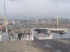 Оккупанты разрушили Антоновский мост