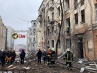 Рашисты ударили ракетами по центру Харькова