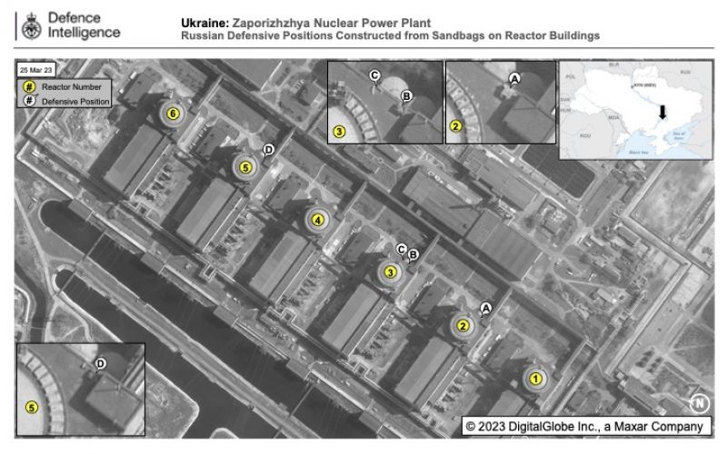 Оккупанты создали боевые позиции на реакторах ЗАЭС - фото