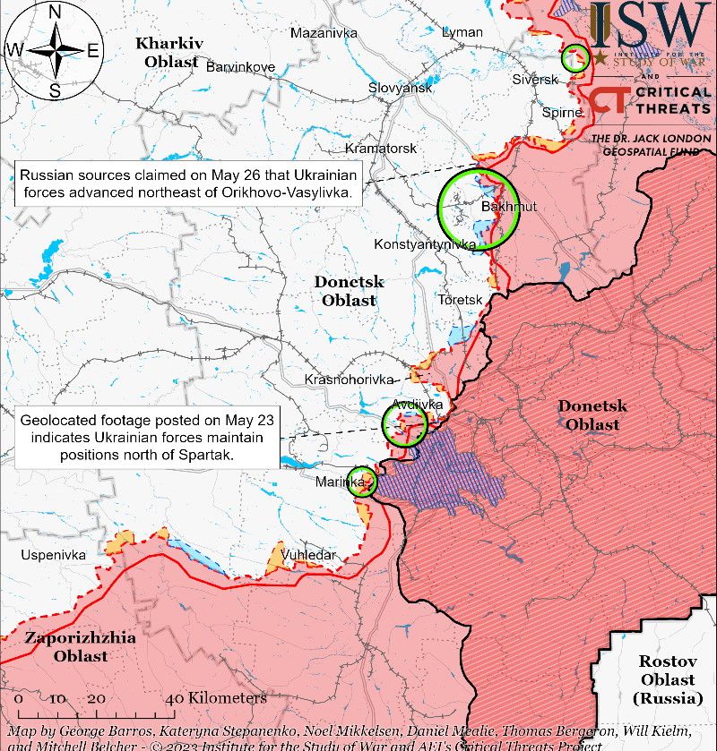ISW: ротация в Бахмуте уменьшит российское давление у Авдеевки - фото