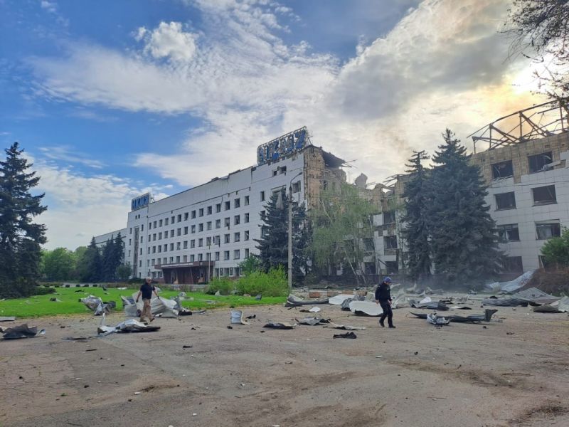 Враг ударил ракетами по Славянску и Краматорску - фото