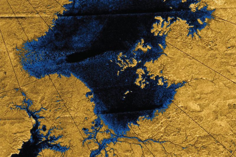 Ученые определили интенсивность рек на Марсе и Титане - фото