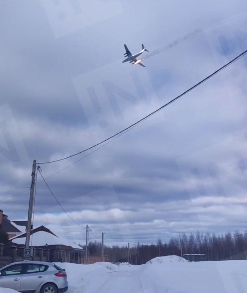 В российском Иваново разбился Ил-76 - фото