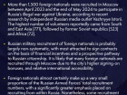 Чтобы не прибегать к мобилизации, россия продолжит вербовать на войну иностранцев, - британская разведка