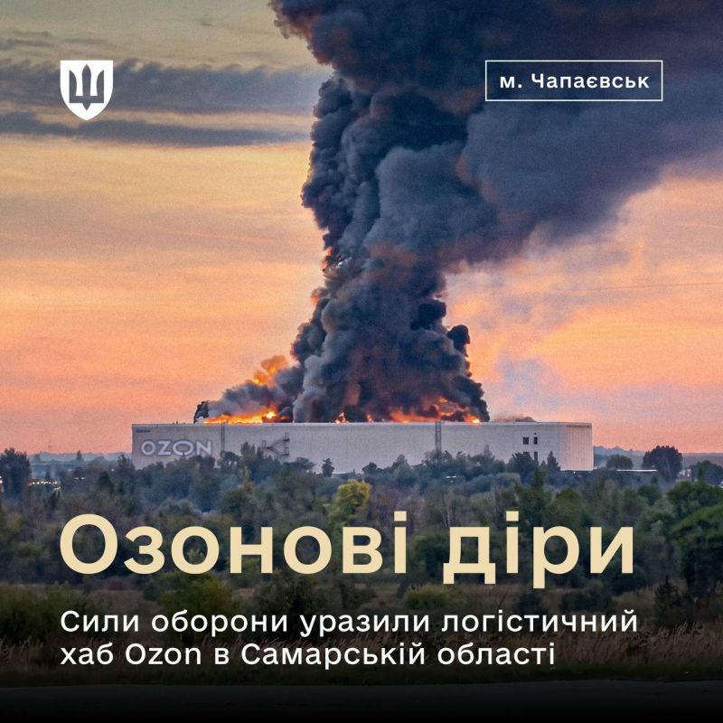 СОУ открыли счет уничтоженным логистическим хабам компании Ozon - фото