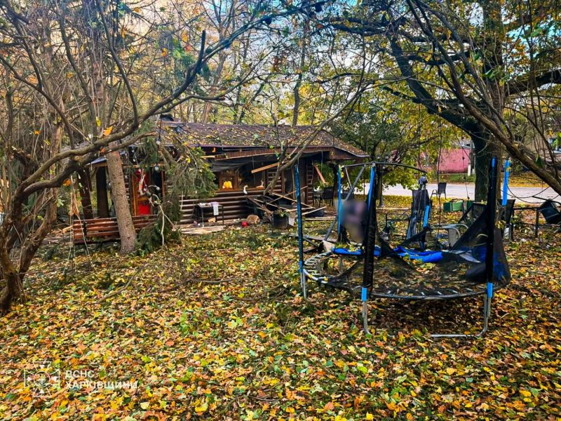россияне ударили по центральному парку в поселке на Харьковщине: погибли взрослые и дети - фото