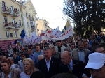 У Чернігові проходить марш «Вставай, Україно»