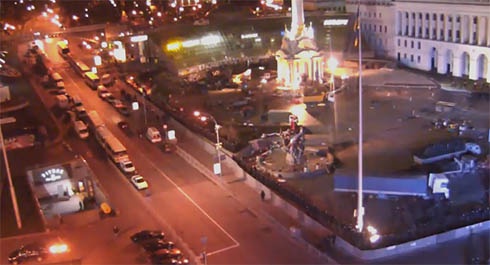 Київський Євромайдан «по-звірячому» зачистив «Беркут» (доповнено) - фото