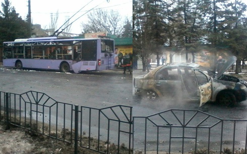 ГПУ: зупинку в Донецьку терористи обстріляли з Куйбишевського району міста - фото