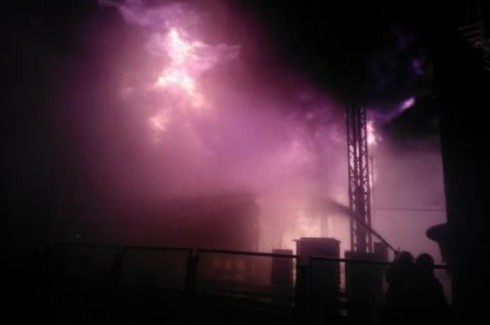 Сталася пожежа на «Південно-Українській АЕС» - фото