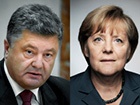 Порошенко обговорив з Меркель введення подальших санкцій щодо Росії