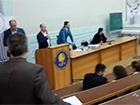 Студенти зірвали лекцію лідера російського «Антимайдану»