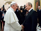 На аудієнцію із Папою Римським Путін спізнився на годину