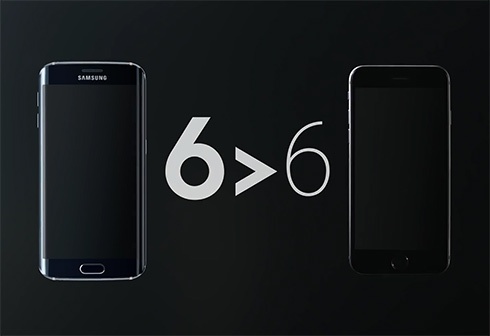 Samsung у своїй рекламі висміяв Apple iPhone 6 - фото