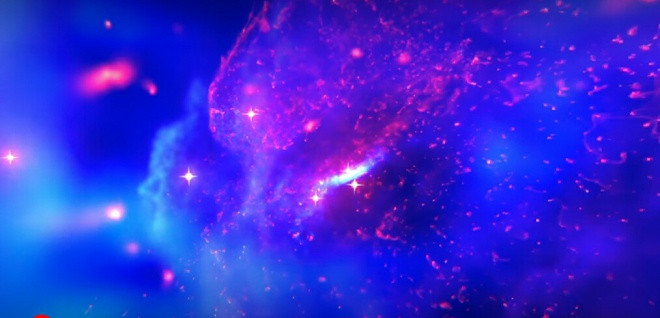 Представлена 360-градусна візуалізація із середини нашої галактики - фото
