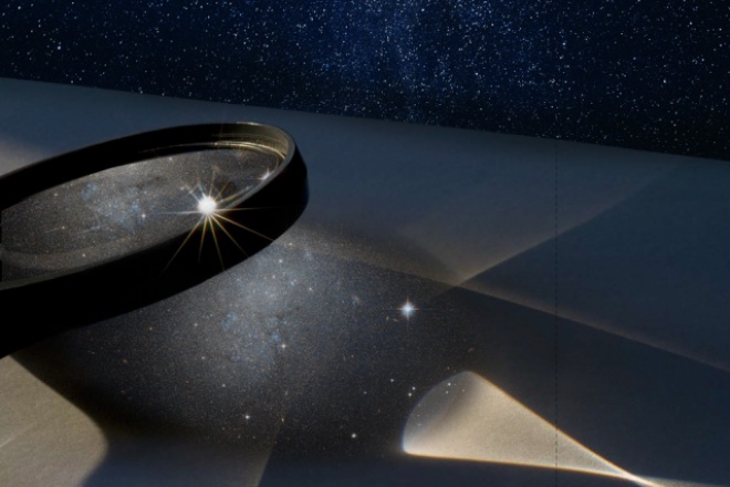 Астрономи використовують гігантський кластер галактик як рентгенівську збільшувальну лінзу - фото
