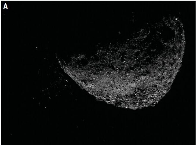 Місія OSIRIS-REx пояснює таємничій рух частинок астероїда Бенну - фото