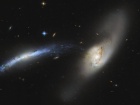 Хаббл показав галактичний водоспад