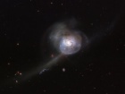 Утворення після злиття двох галактик: краса з хаосу