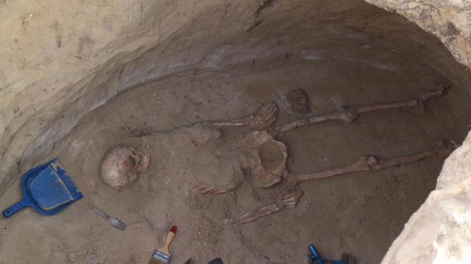На Хортиці знайшли унікальне поховання скіфського воїна - фото
